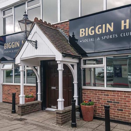 Biggin Hill Social & Sports Club entrance